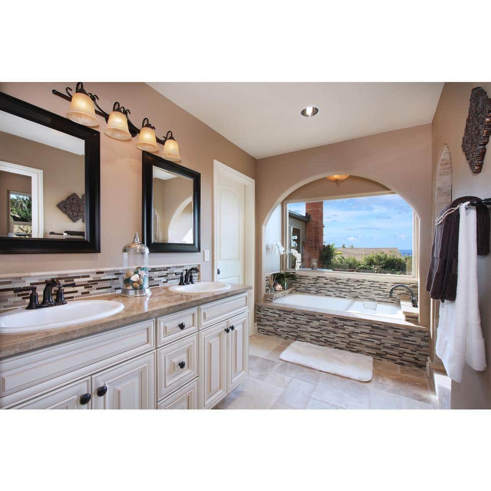 MSI Ivory Pencil Molding 0.75 in. x 12 in. Honed Travertine Wall Tile (1 lin. ft.) (3)