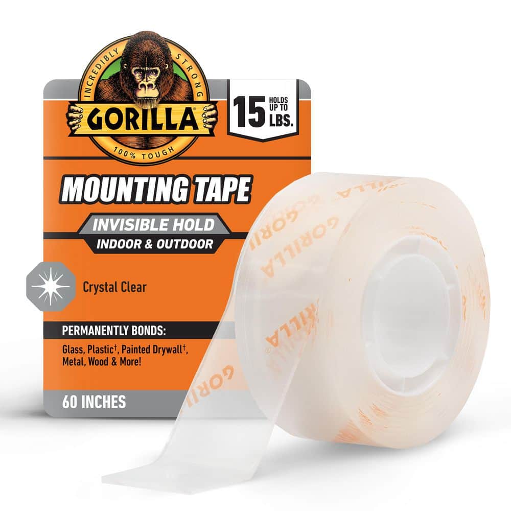 Gorilla 67 yds. Tough and Clear Mounting Tape