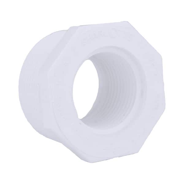 Charlotte Pipe 1 1/2 x 1 Sch 40-Red Bushing PVC Mptxfpt (2)