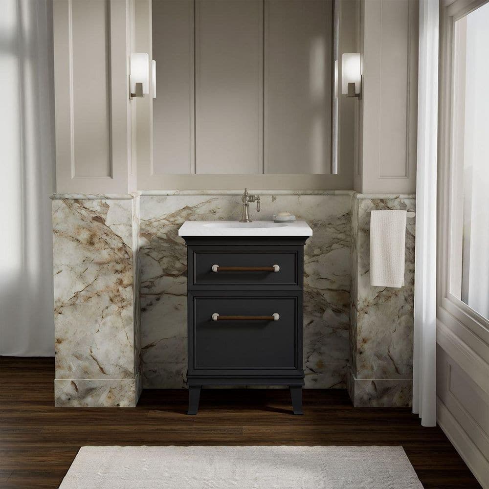 KOHLER Artifacts Double Sink Bath Vanity Cabinet without Top (1)