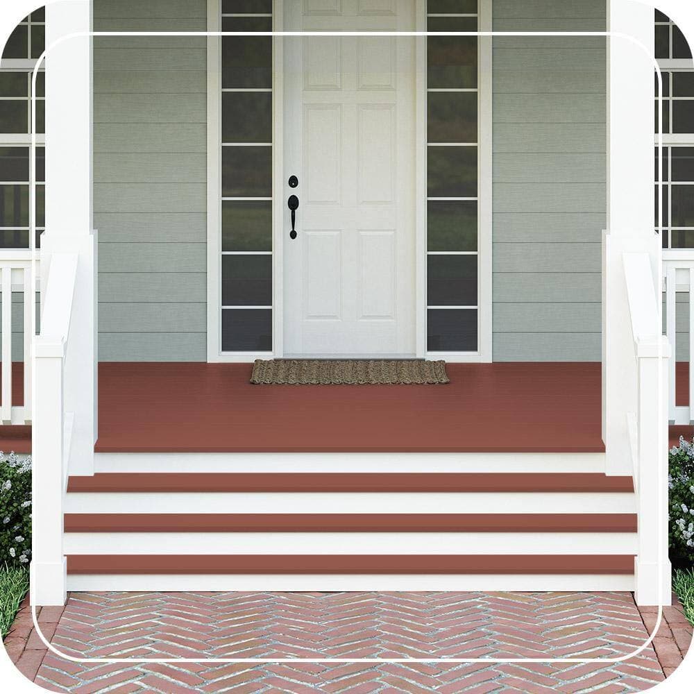 BEHR PREMIUM #AE-12 Textured Low-Lustre Enamel Interior/Exterior Porch and Patio Anti-Slip Floor Paint (2)