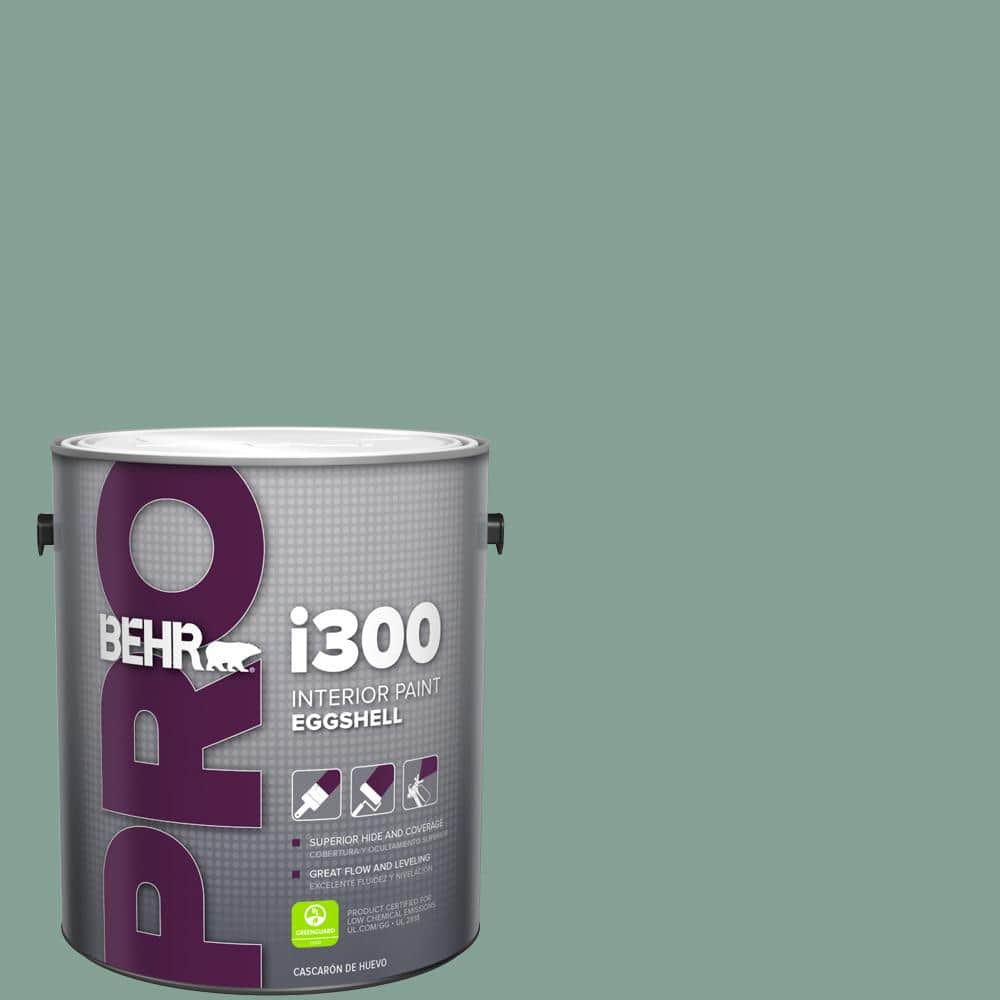 BEHR PRO 1 gal. #S420-4 Australian Jade Eggshell Interior Paint