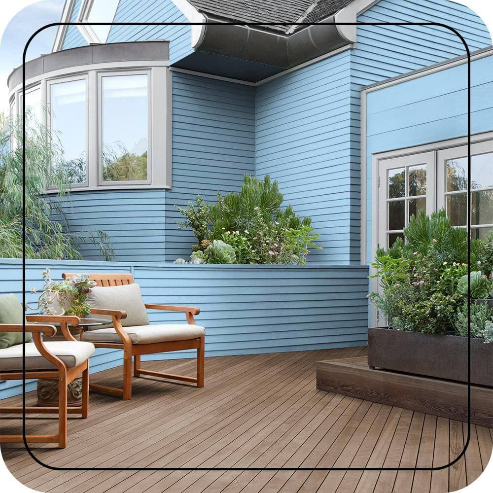 BEHR #P510-2 Color House and Fence Exterior Wood Stain (3)