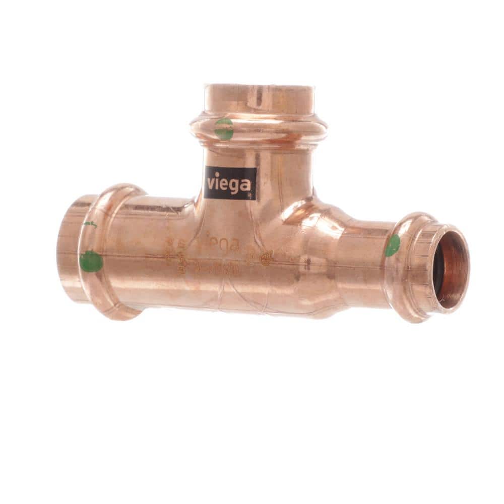 Viega ProPress 3/4 in. x 1/2 in. x 3/4 in. Press Copper Reducing Tee