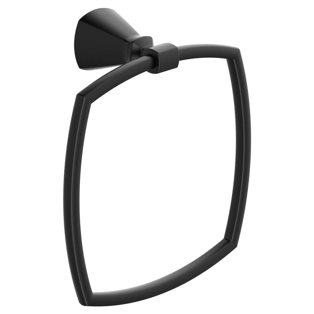 American Standard Edgemere Wall Mounted Towel Ring in Matte Black (1)