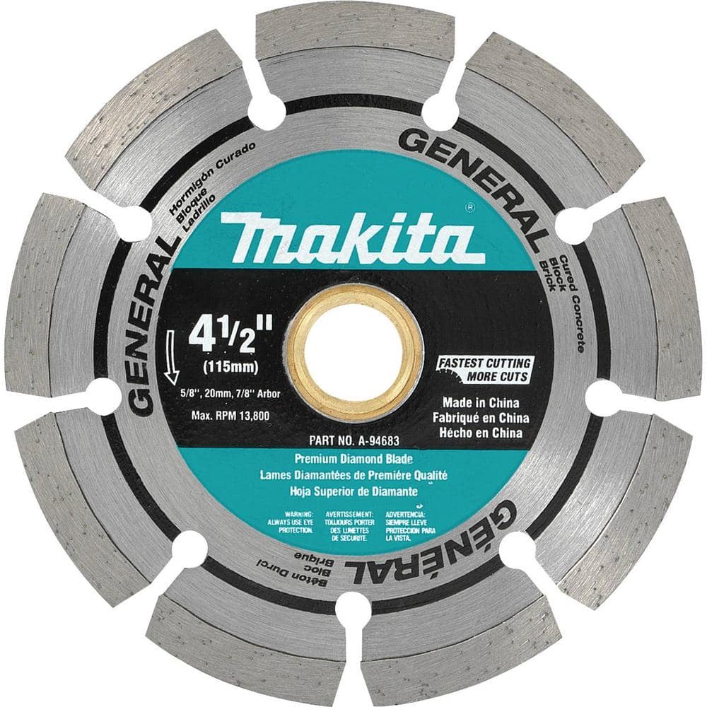 Makita 4-1/2 in. Segmented Diamond Blade (2-Pack) (3)