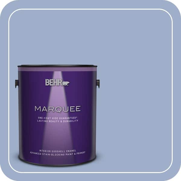 BEHR MARQUEE 1 gal. #MQ5-17 Poetry Reading One-Coat Hide Eggshell Enamel Interior Paint & Primer (2)