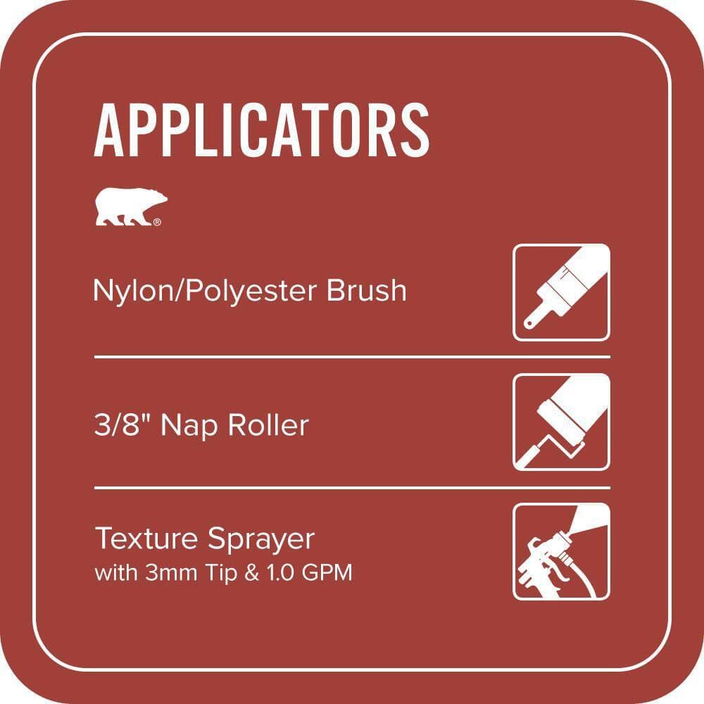 BEHR PREMIUM #PPU2-16 Textured Low-Lustre Enamel Interior/Exterior Porch and Patio Anti-Slip Floor Paint (4)