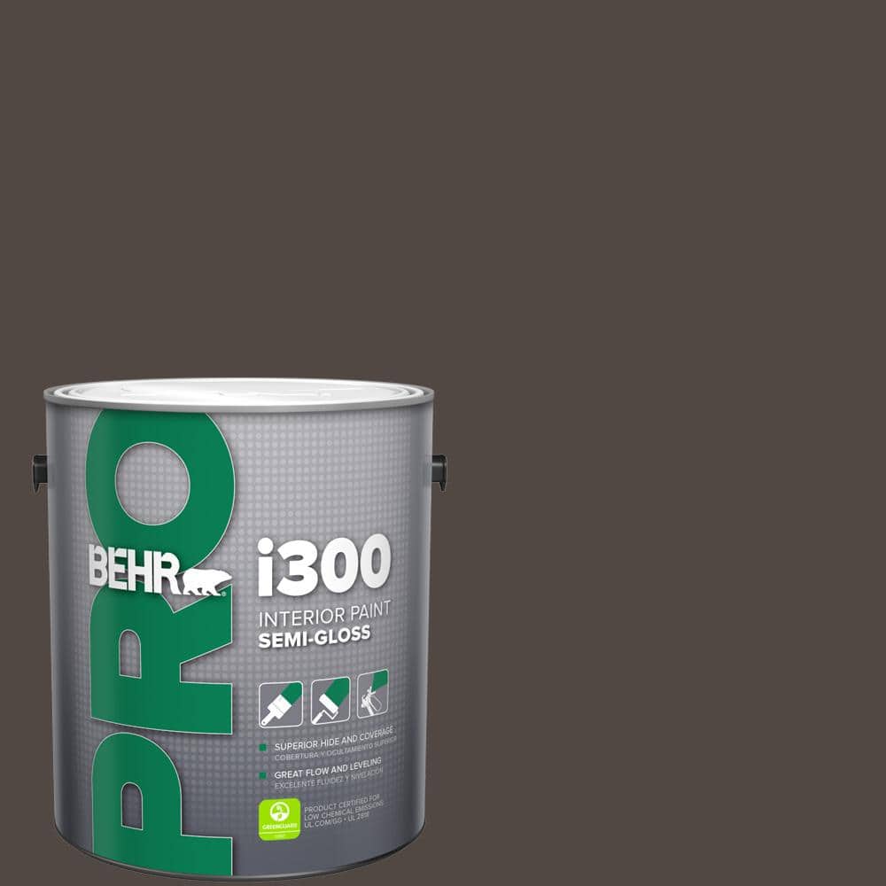 BEHR PRO 1 gal. #T12-13 Tribal Drum Semi-Gloss Interior Paint