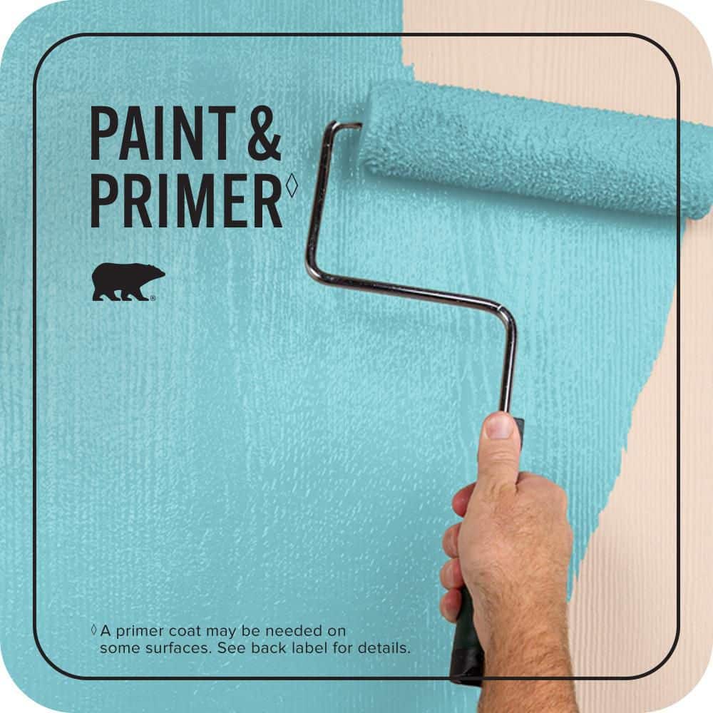 BEHR PREMIUM PLUS #510B-4 Cloudless Flat & Primer (2)