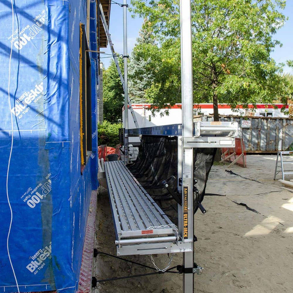 MetalTech Ultra-Jack Pro 6 ft. Aluminum Pro Pole for the Ultra-Jack Aluminum Scaffolding System (2)