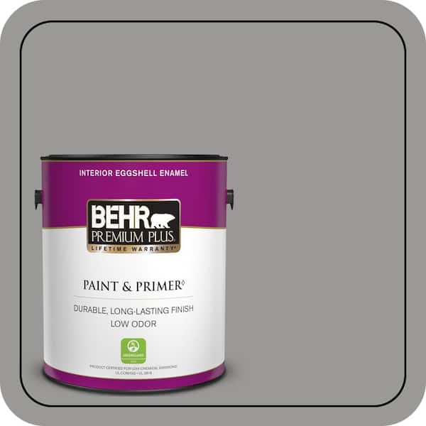 BEHR PREMIUM PLUS Home Decorators Collection #HDC-NT-10A Dolphin Gray Interior/Exterior Paint & Primer Color Sample (3)