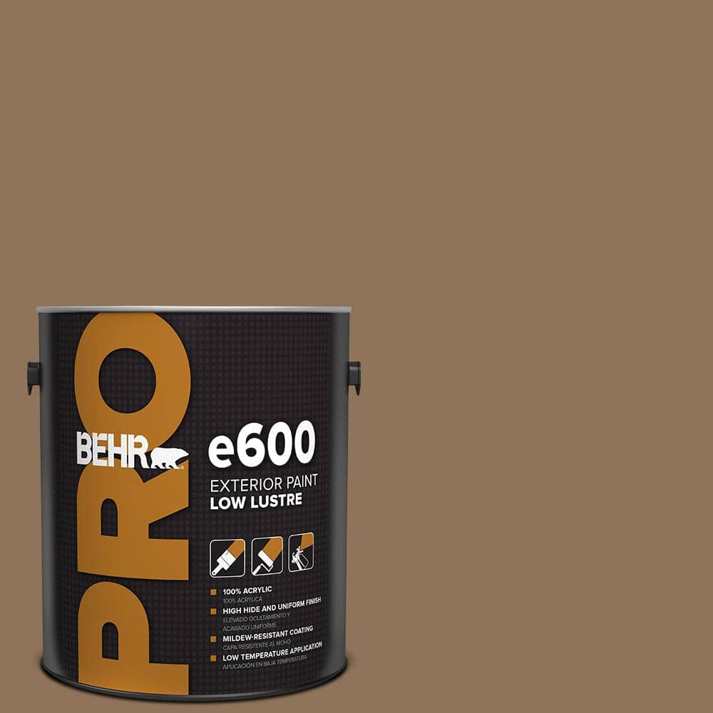 BEHR PRO 1 gal. #N270-7 Library Oak Low Luster Exterior Paint