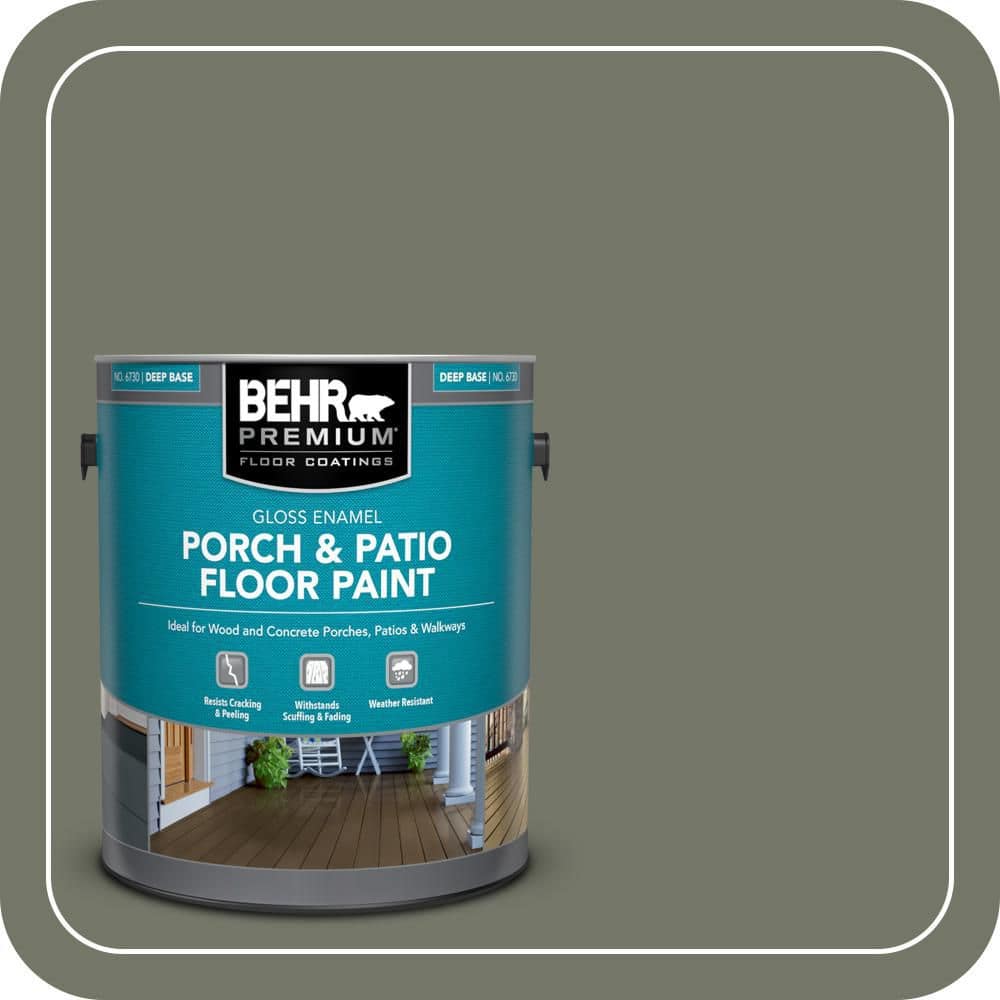 BEHR PREMIUM 1 gal. Home Decorators Collection #HDC-AC-20 Halls of Ivy Gloss Enamel Interior/Exterior Porch and Patio Floor Paint