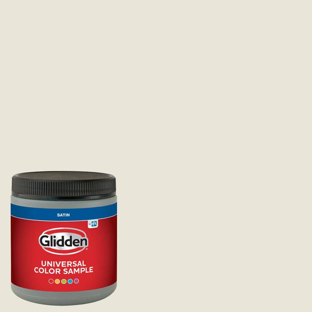 Glidden 8 oz. PPG1114-1 Featherstone Satin Interior Paint Sample
