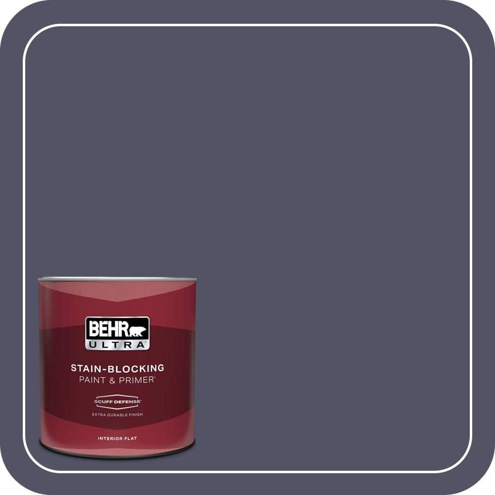 BEHR ULTRA 1 qt. #620F-7 Maharaja Extra Durable Flat Interior Paint & Primer