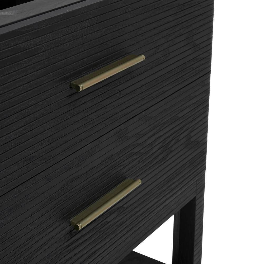 James Martin Vanities Lucian 35.75 in. W 21.38 in. D 34.88 in. H Bath Vanity Cabinet Without Top (4)