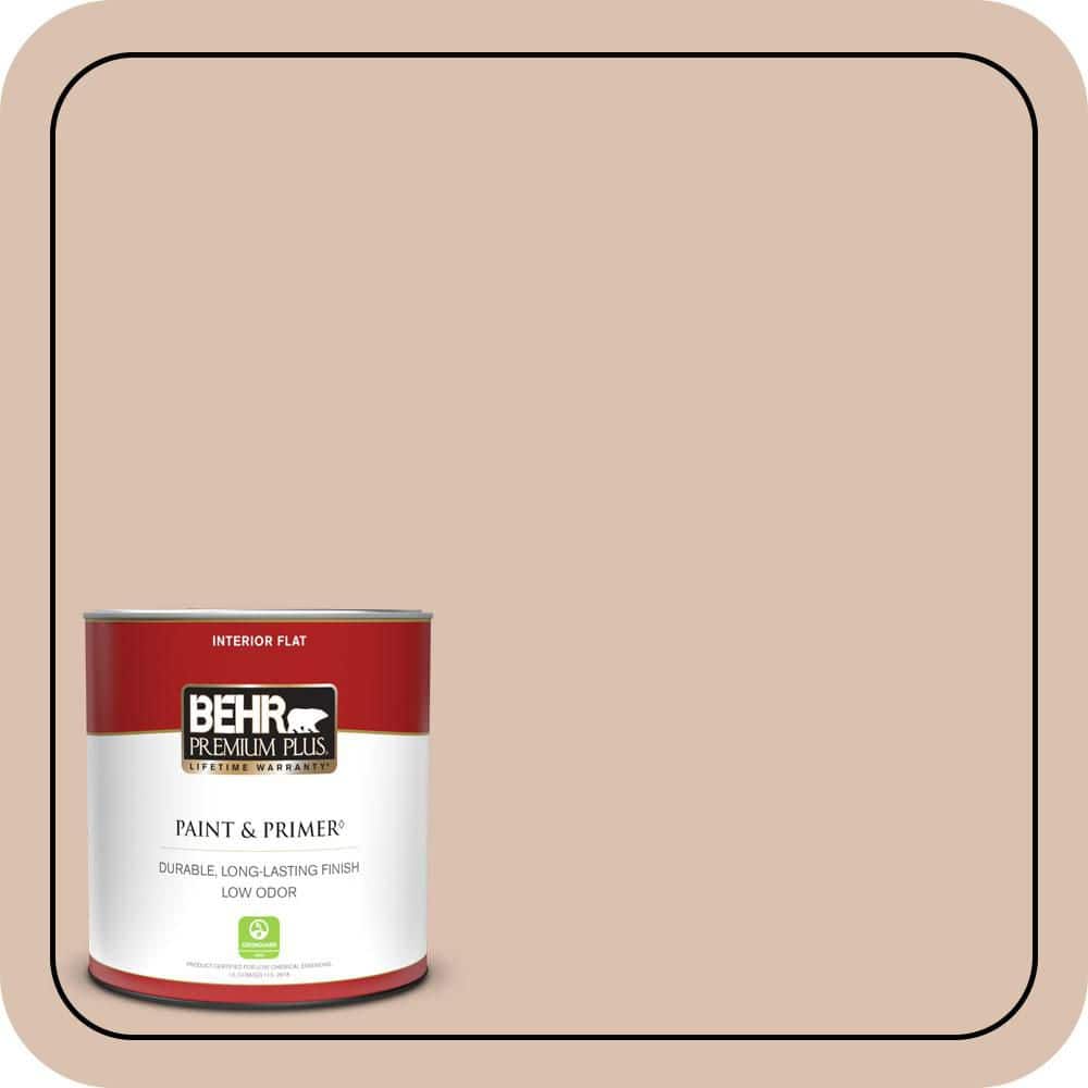 BEHR PREMIUM PLUS #S220-2 Artisan Tea Flat Low Odor & Primer