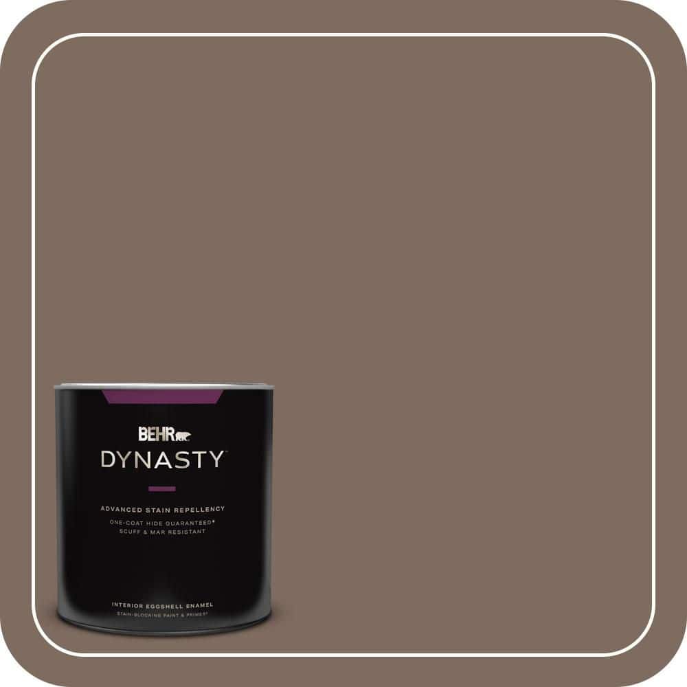 BEHR DYNASTY 1 qt. #PPU5-03 Antique Earth Eggshell Enamel Interior Stain-Blocking Paint and Primer