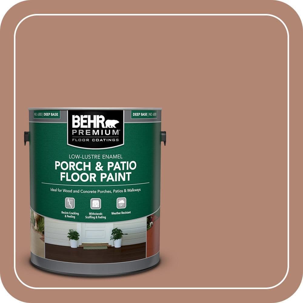 BEHR PREMIUM #220F-5 Low-Lustre Enamel Interior/Exterior Porch and Patio Floor Paint (1)