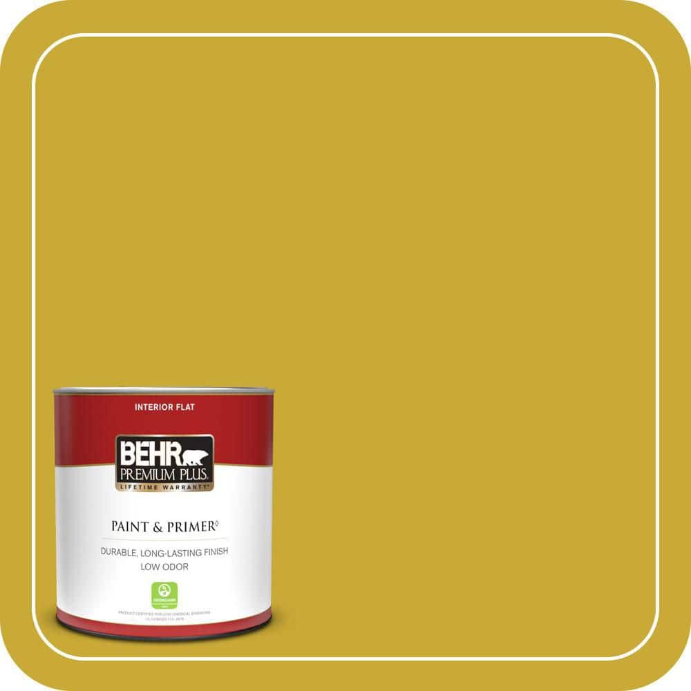 BEHR PREMIUM PLUS #P320-7 Sweet and Sour Interior/Exterior Paint & Primer Color Sample