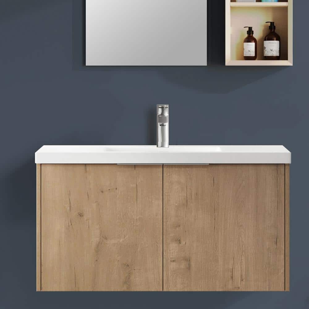 Satico 30 in. W x 18.3 in. D Ceramic Vanity Top in White (3)