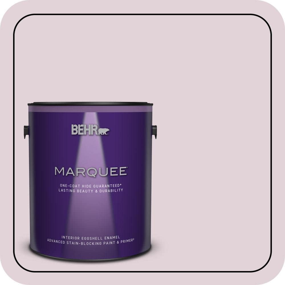 BEHR MARQUEE 1 gal. #690E-2 Heather Rose Eggshell Enamel Interior Paint & Primer (1)