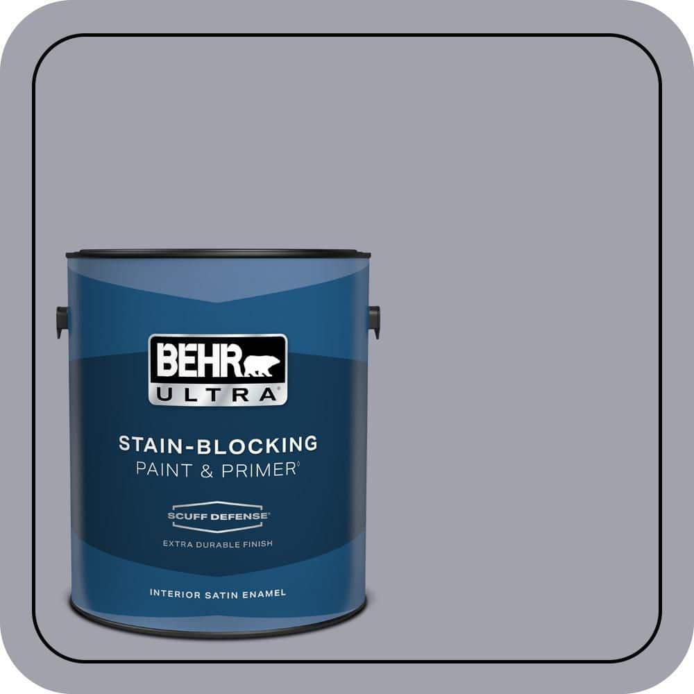 BEHR ULTRA 1 gal. #MQ5-08 Masterpiece Extra Durable Satin Enamel Interior Paint & Primer
