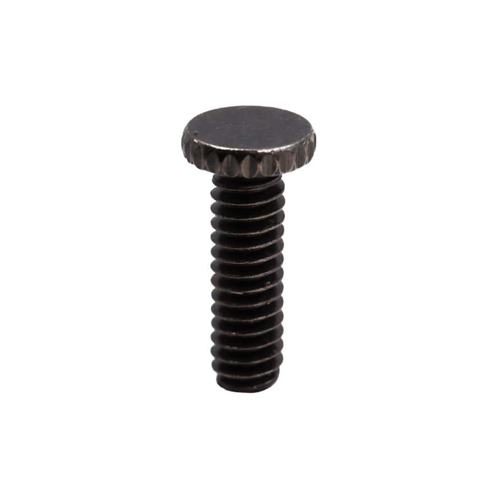 Commercial Electric #8 Dark Chrome Ceiling Fan Light Fitter Screws (12-Pack) (4)
