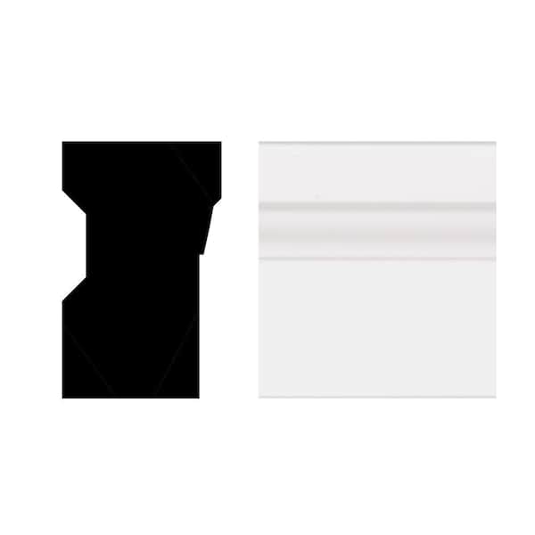 Royal Mouldings 10 ft. x 1-63/64 in. x 1-15/64 in. Vinyl Brick Molding (2)