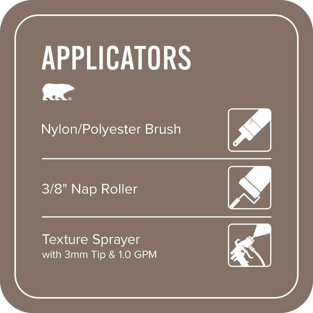 BEHR PREMIUM #PPU5-17 Textured Low-Lustre Enamel Interior/Exterior Porch and Patio Anti-Slip Floor Paint (4)