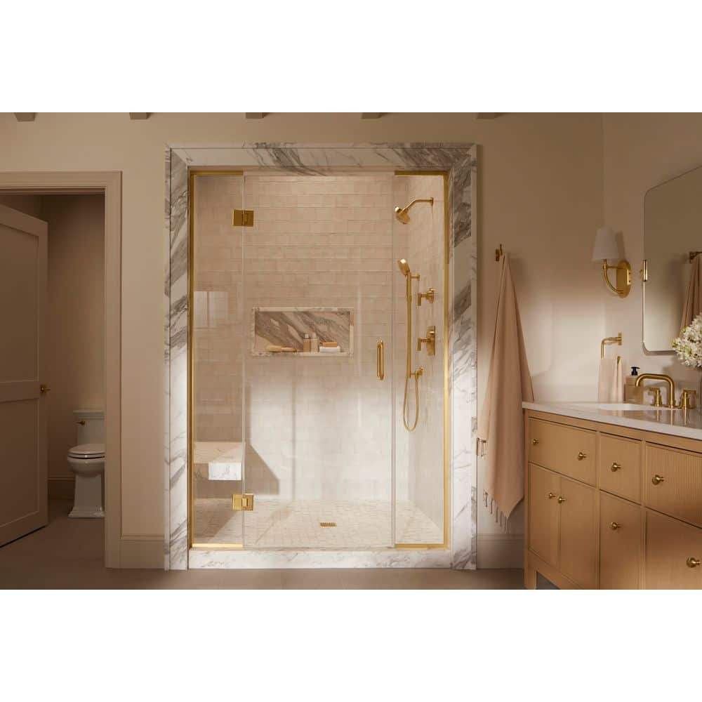 KOHLER Castia By Studio McGee Rite-Temp Shower Trim Kit 1.75 GPM in Vibrant Polished Nickel (2)