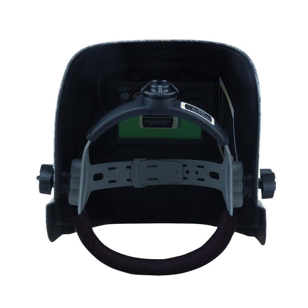 BRIDGELAND STEELCORE Series Auto-Darkening Black Welding Helmet, 4-Arc Sensors (2)