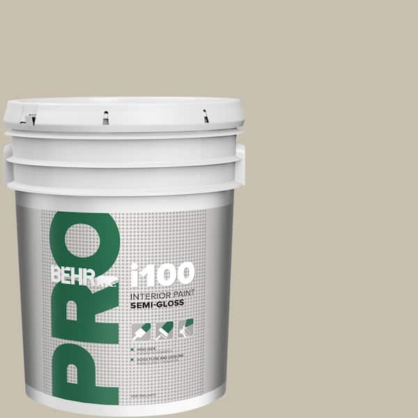 BEHR PRO 5 gal. #BXC-56 Stone Creek Semi-Gloss Interior Paint (2)
