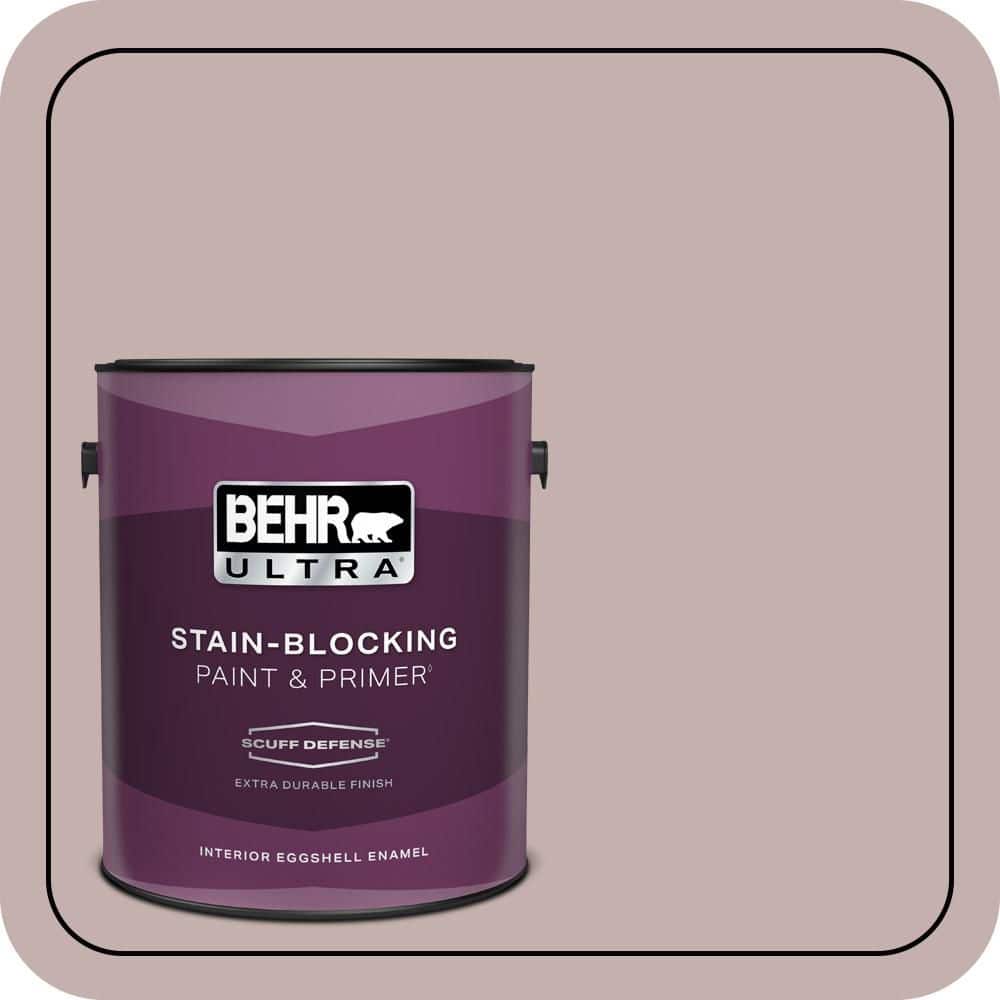 BEHR ULTRA 1 gal. #MQ1-45 Versailles Rose Extra Durable Eggshell Enamel Interior Paint & Primer