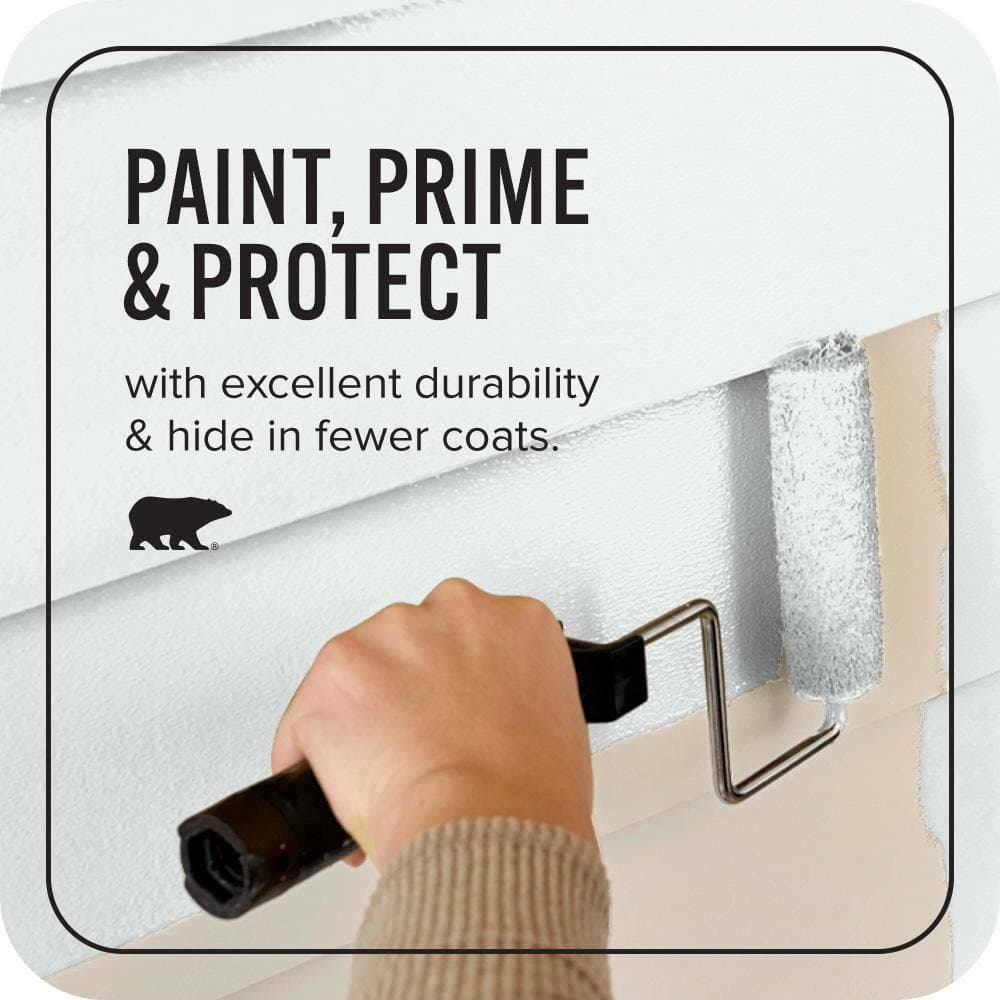 BEHR ULTRA 1 qt. #PWN-16 Day Spa Satin Enamel Exterior Paint & Primer (3)