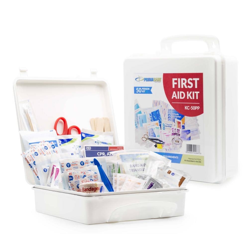 PLUMBFLEX 237-Piece 50-Person OSHA Poly First Aid Kit (2)