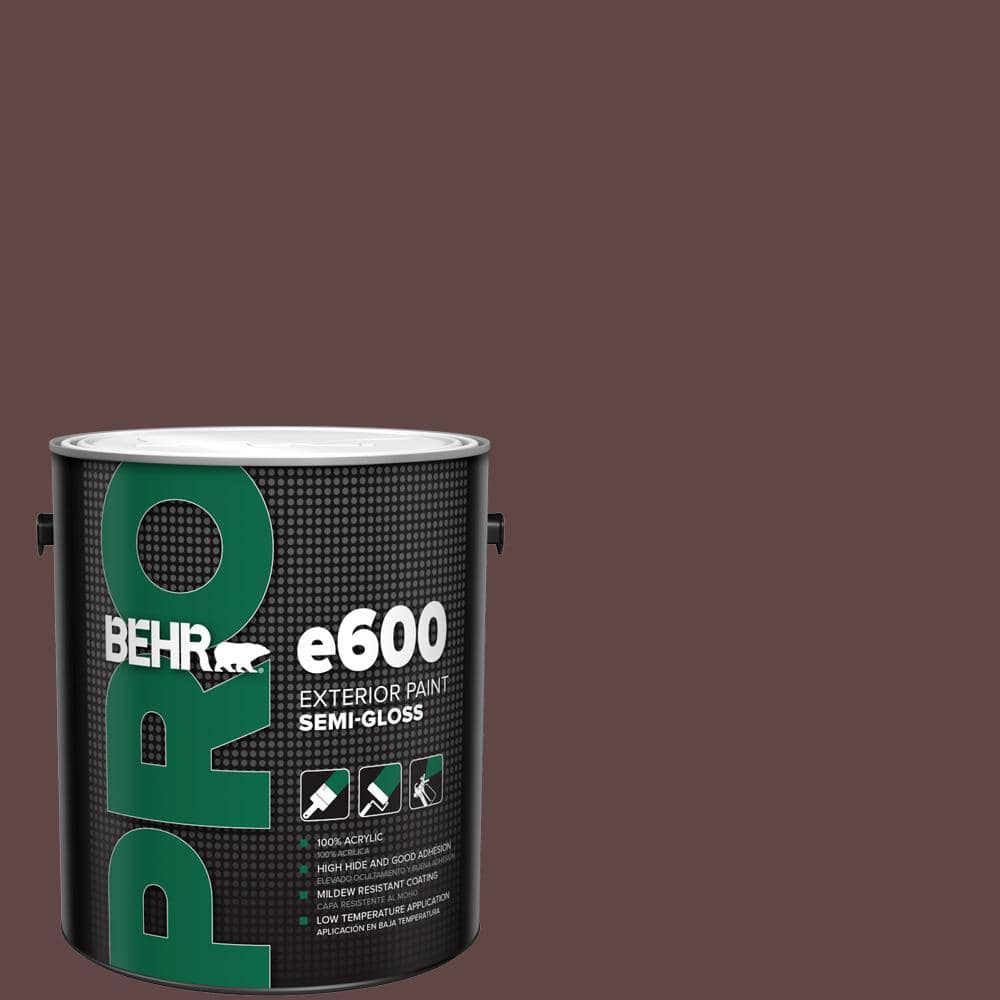 BEHR PRO 1 gal. #S-G-700 Wild Raisin Semi-Gloss Exterior Paint