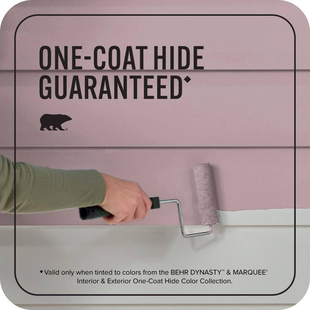 BEHR MARQUEE 1 gal. #PMD-71 Twilight Blush Flat Exterior Paint & Primer (3)