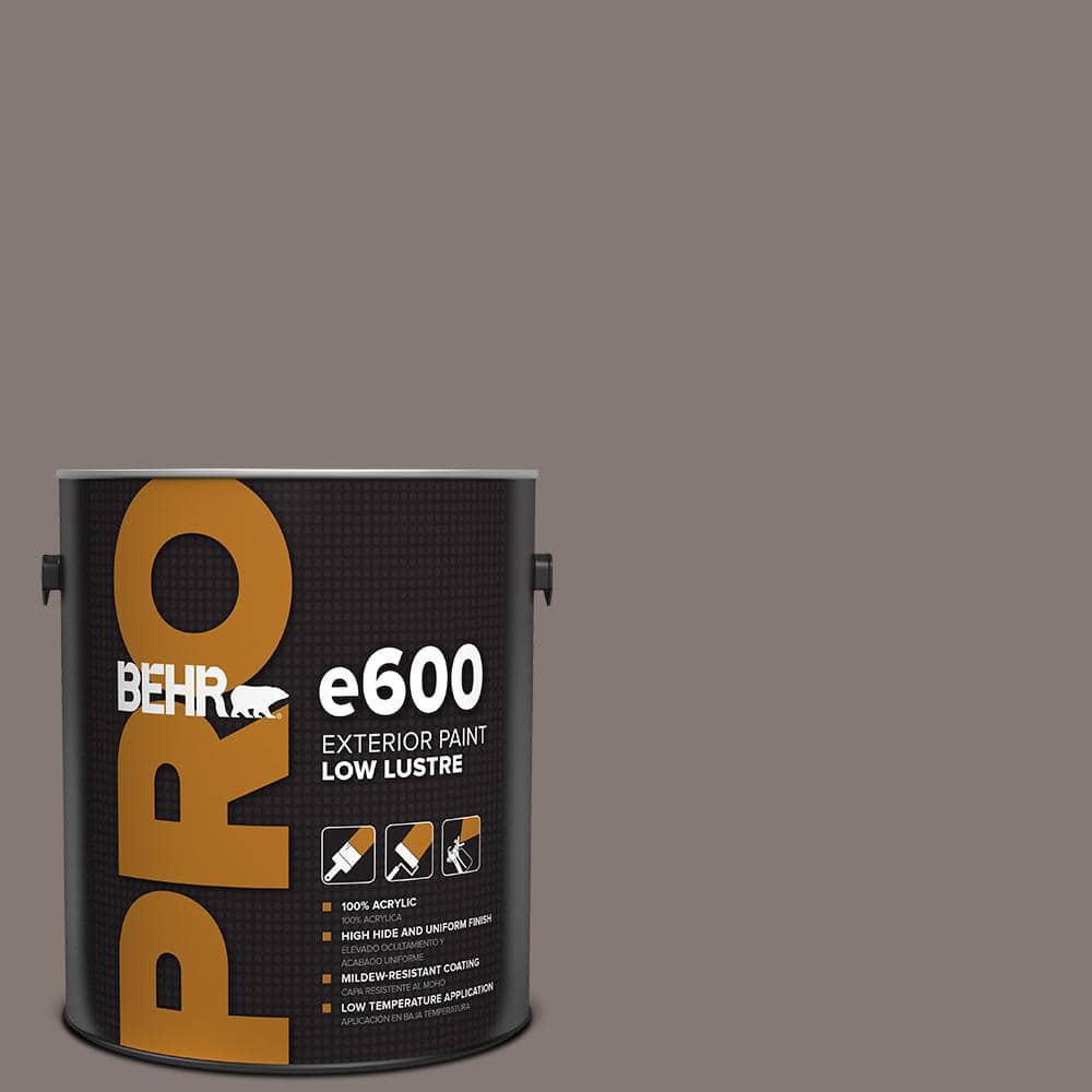 BEHR PRO 1 gal. #N140-5 Complex Gray Low Luster Exterior Paint
