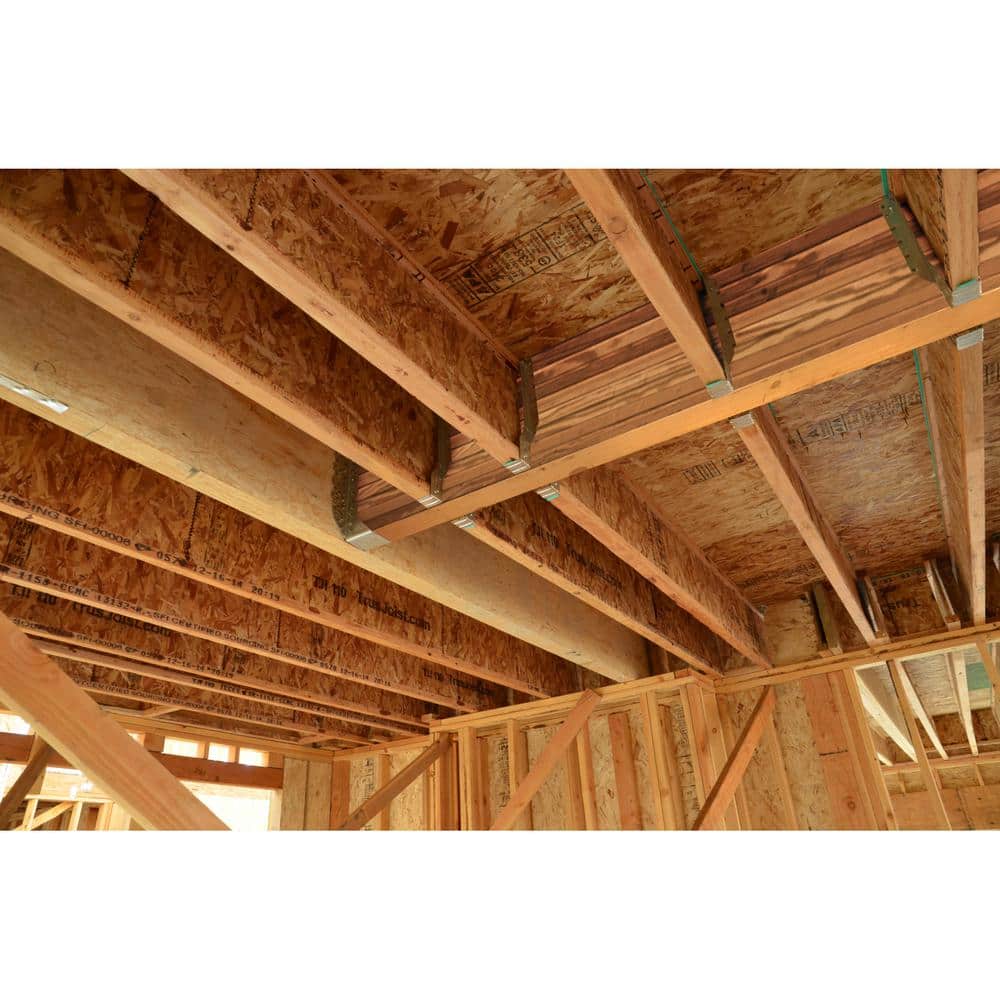Simpson Strong-Tie HGUS Galvanized Face-Mount Joist Hanger for 5-1/4 in. x 11-7/8 in. Engineered Wood (3)