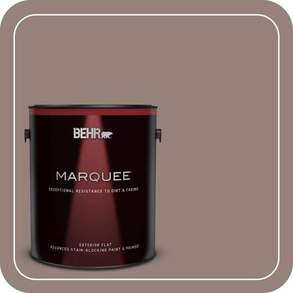 BEHR PREMIUM PLUS #750B-5 Castle Hill Flat Interior/Exterior Paint & Primer Color Sample (2)