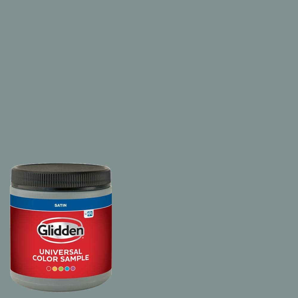 Glidden 8 oz. PPG1145-5 Scarborough Satin Interior Paint Sample (1)