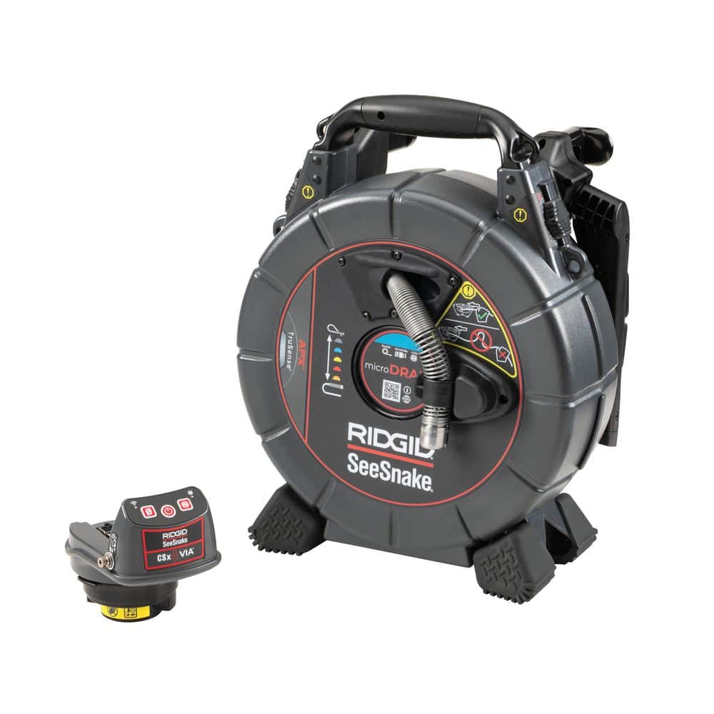 RIDGID SeeSnake MircroDRAIN Sewer Camera and Video Inspection APX and CSx Via System with TruSense (1)