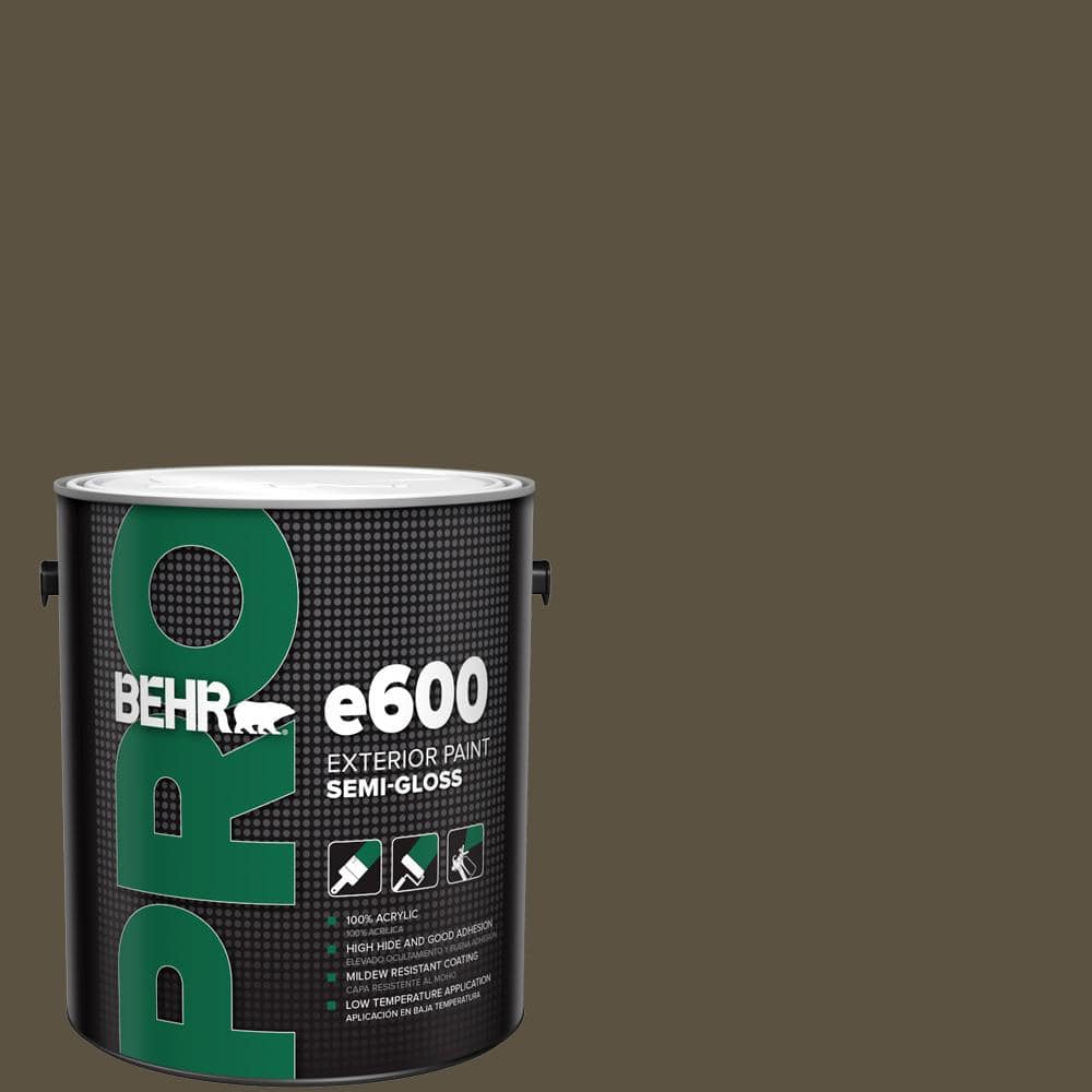 BEHR PRO 1 gal. #S-H-730 Eagle Rock Semi-Gloss Exterior Paint
