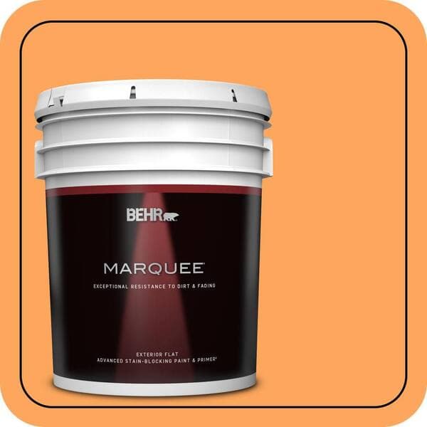 BEHR PREMIUM PLUS #270B-5 Melon Enamel Low Odor & Primer (3)