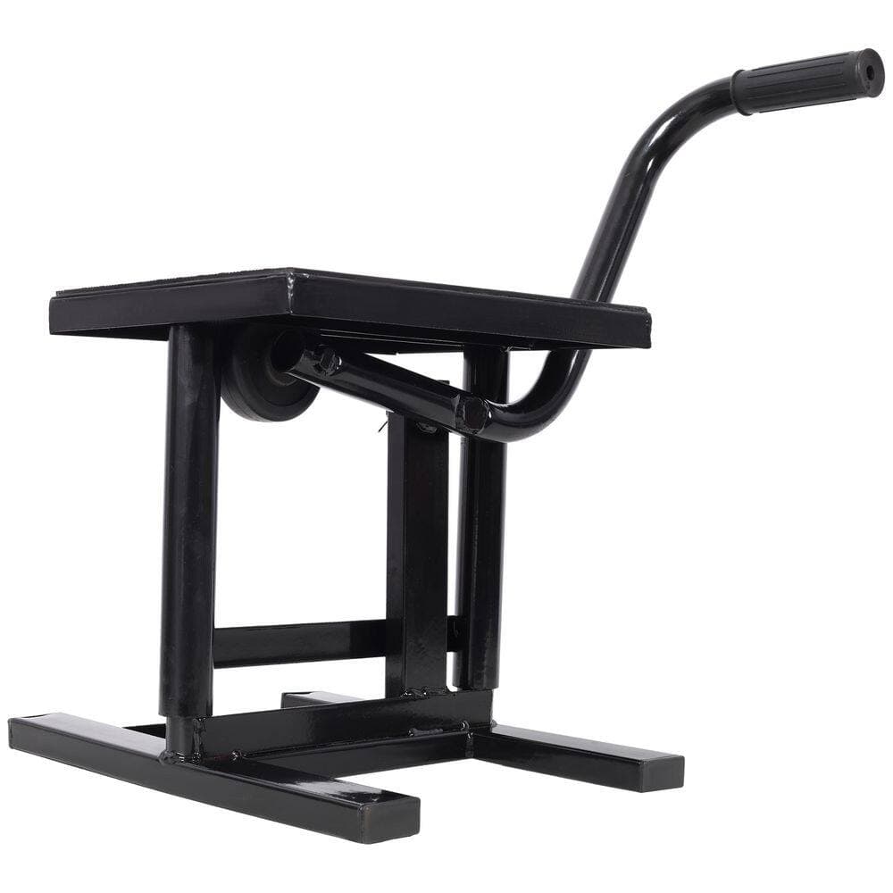 Tidoin Black Steel Heavy Duty Motorcycle Dirt Bike Stands and Lifts Jack Stand Steel Lift with Adjustable Height (3)