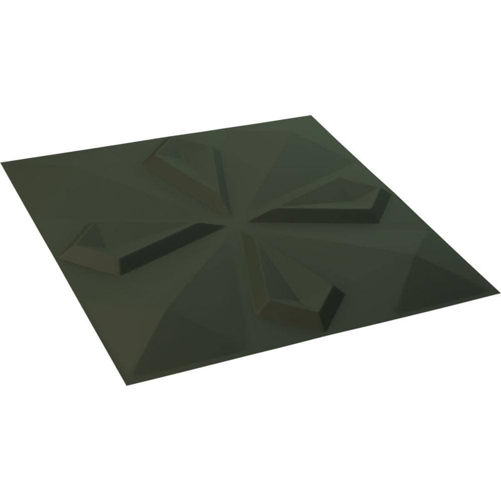 Ekena Millwork 19-5/8-in W 19-5/8-in H Nikki EnduraWall Decorative 3D Wall Panel (4)