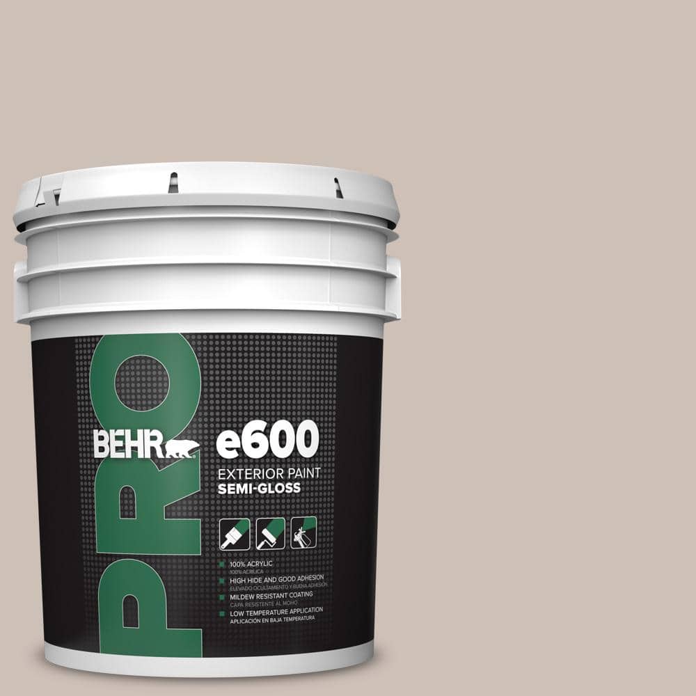 BEHR PRO 5 gal. #770A-3 French Castle Semi-Gloss Exterior Paint