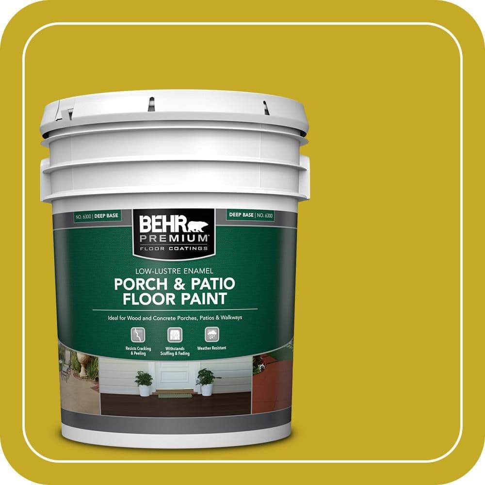 BEHR PREMIUM Home Decorators Collection #HDC-MD-03 Low-Lustre Enamel Interior/Exterior Porch and Patio Floor Paint (1)